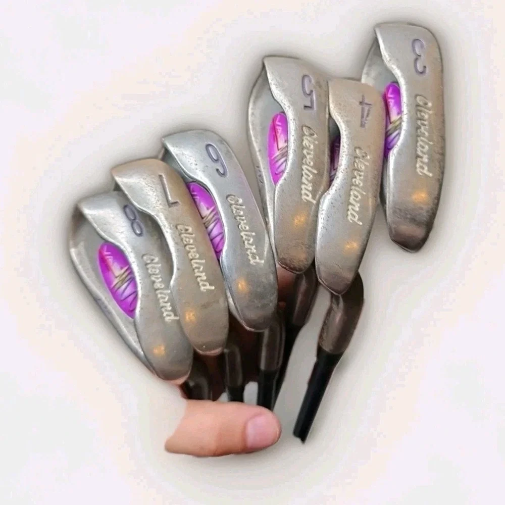 Cleveland VAS 792 Iron Set 3-8‎ Boron Composite Shaft Silver Blue Black